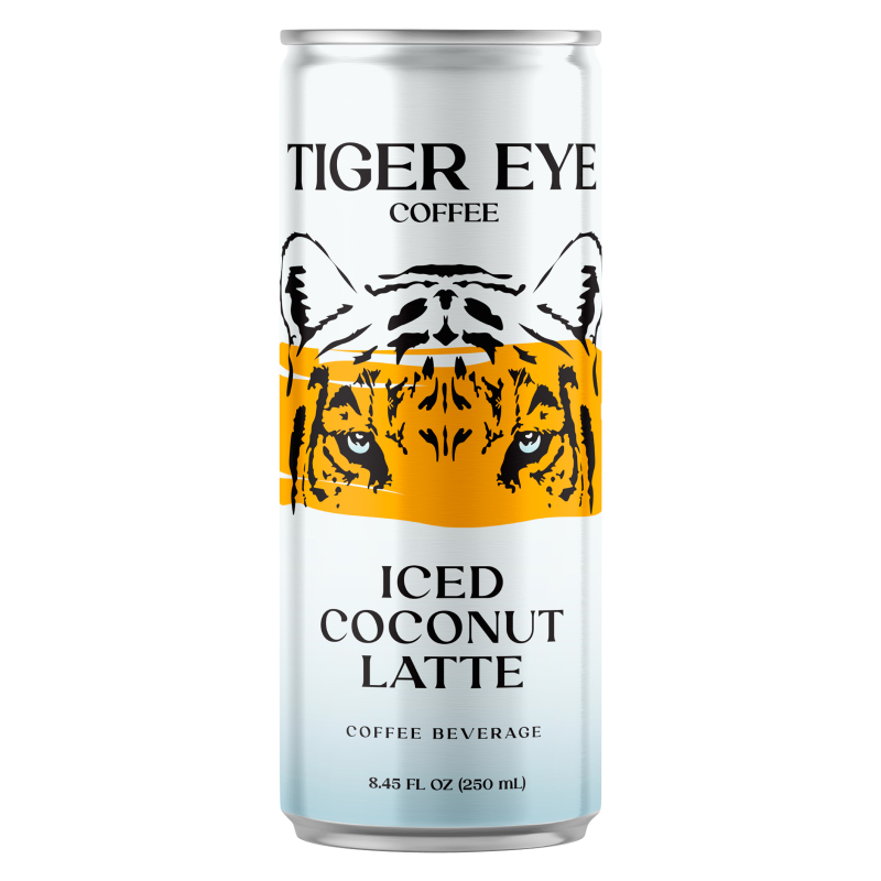 Tiger Eye Iced Coconut Latte 8.5oz