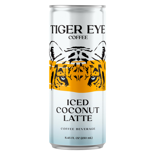 Tiger Eye Iced Coconut Latte 8.5oz