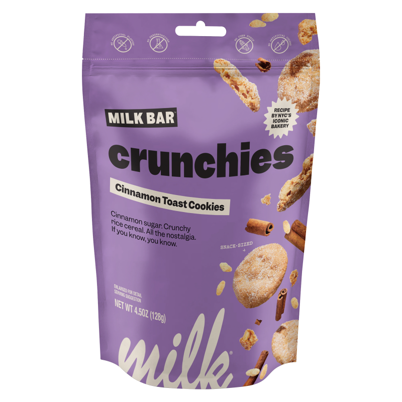 Milk Bar Crunchies Cinnamon Toast Cookies 4.5oz