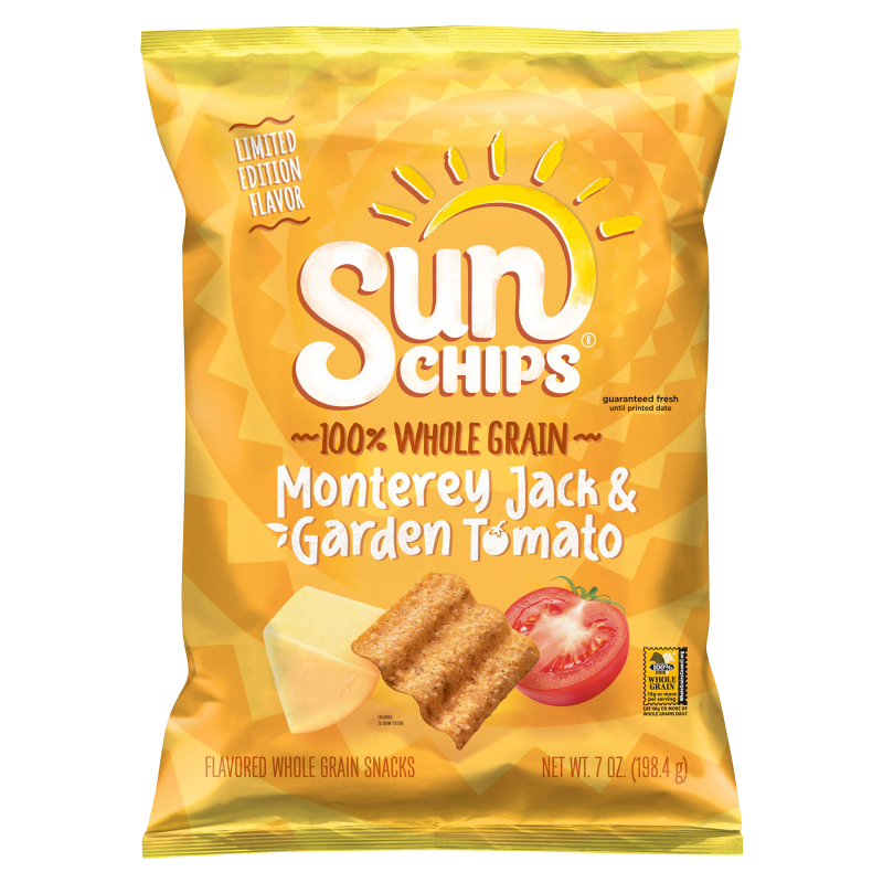 Sunchips Monterey Jack & Garden Tomato Chips 7oz