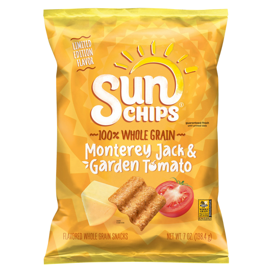 Sunchips Monterey Jack & Garden Tomato Chips 7oz