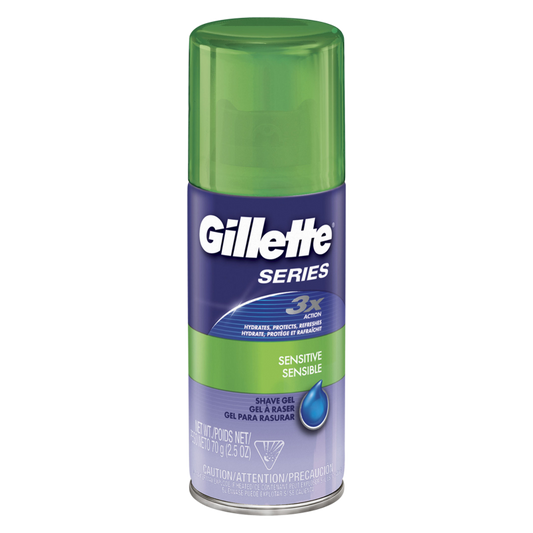 Gillette TGS Series Sensitive Shave Gel 2.5oz