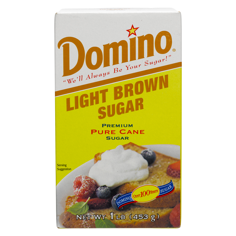 Domino Pure Cane Light Brown Sugar 1lb