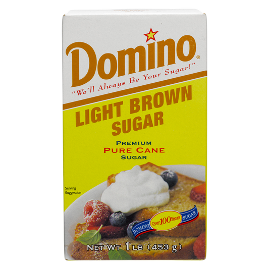 Domino Pure Cane Light Brown Sugar 1lb