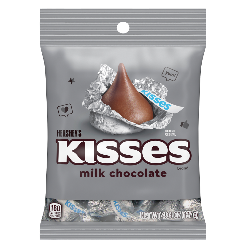 Hershey's Kisses Milk Chocolate Candy 4.84oz