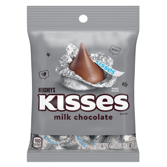 Hershey's Kisses Milk Chocolate Candy 4.84oz