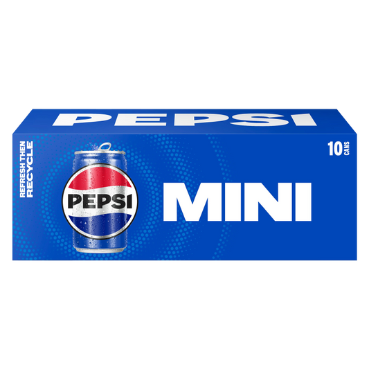 Pepsi Mini Cans 10pk 7.5oz