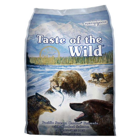 Taste of The Wild Pacific Stream with Smoked Salmon Dry Dog Food 5lb