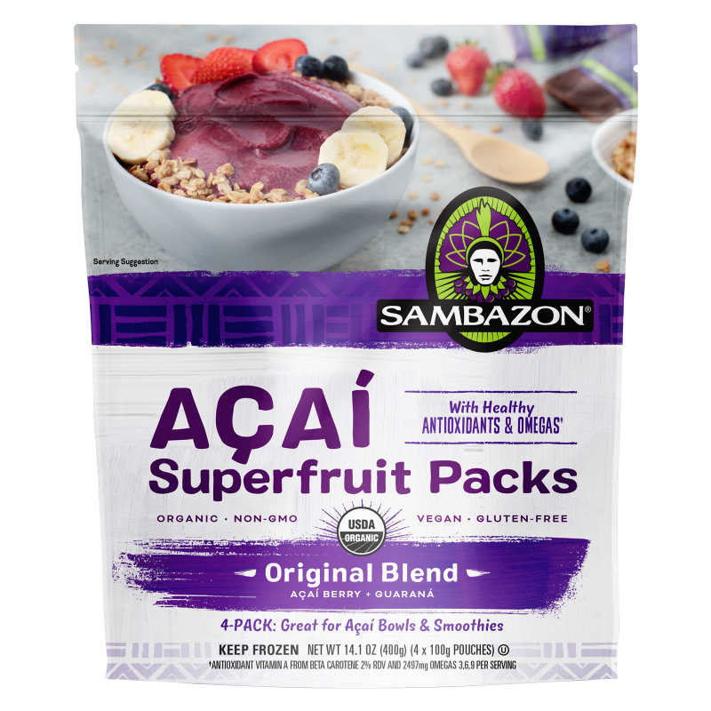 Sambazon Original Blend Smoothie Superfruit Pack