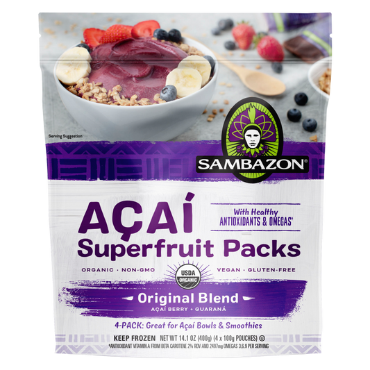 Sambazon Original Blend Smoothie Superfruit Pack