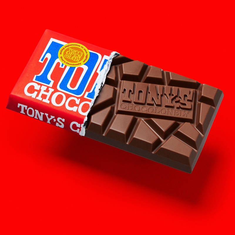 Tony's Chocolonely 32% Milk Chocolate Bar 6.35oz