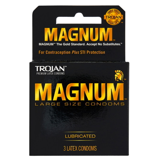 Trojan Magnum Condoms 3ct