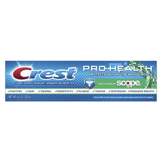 Crest Pro-Health Plus Scope Gel Toothpaste 4.6oz