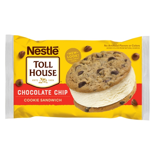 Nestle Toll House Chocolate Chip Ice Cream Sandwich 1ct