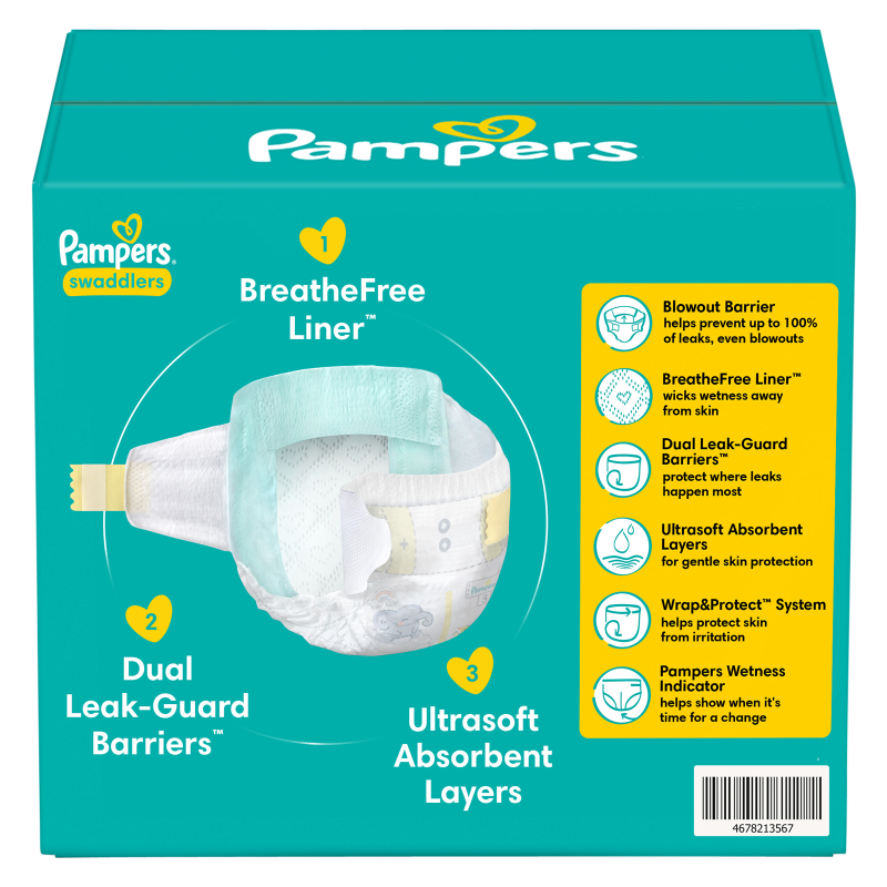 Pampers Swaddlers Diapers Size 3 26ct