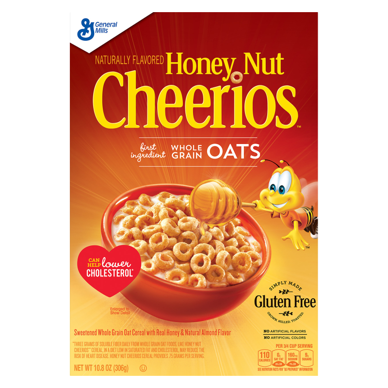 General Mills Honey Nut Cheerios Cereal 10.8oz