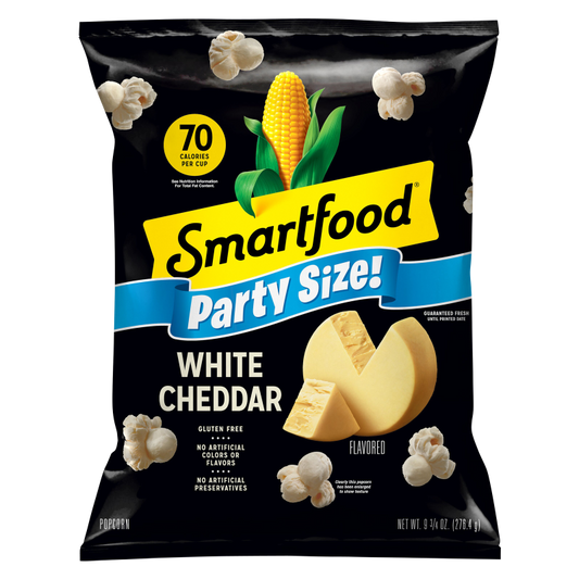 Smartfood White Cheddar Popcorn Party Size 9.75oz