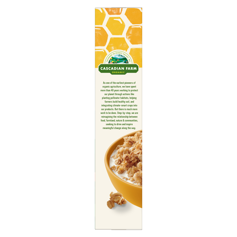 Cascadian Farm Organic Granola, Oats & Honey 16oz