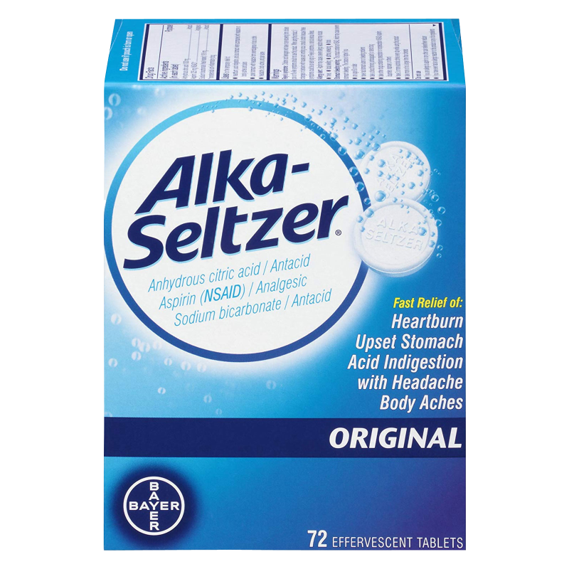 Alka Seltzer Original Tablets 72ct