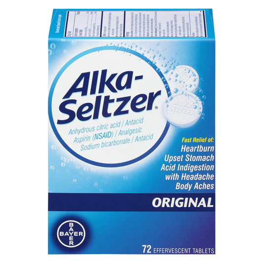 Alka Seltzer Original Tablets 72ct