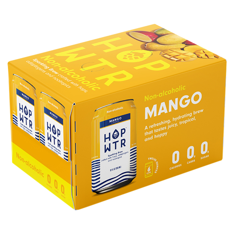 HOP WTR Mango 6pk 12oz Can