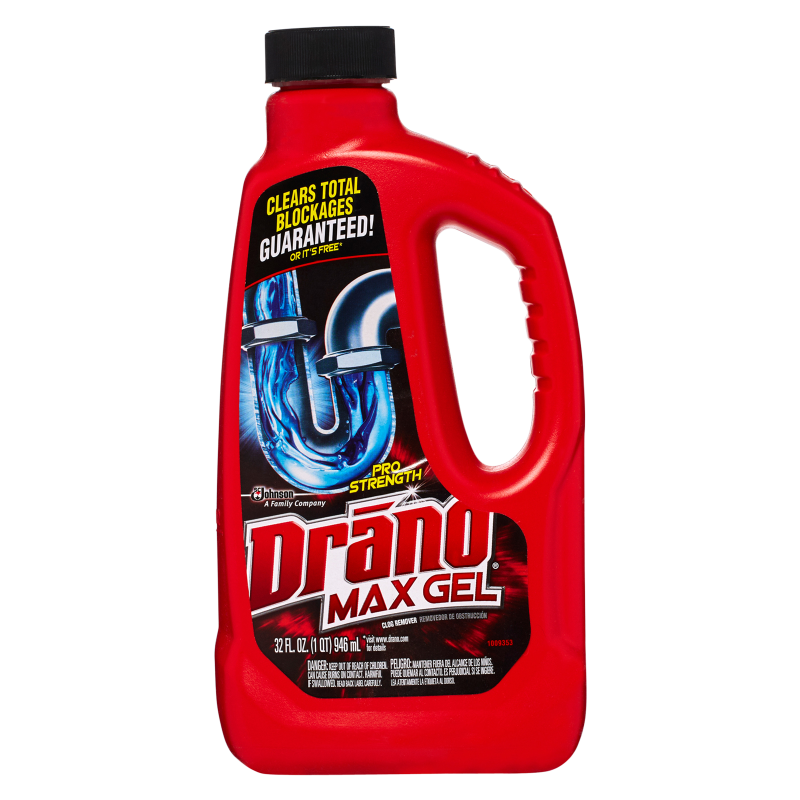 Drano Max Gel Clog Remover 32oz