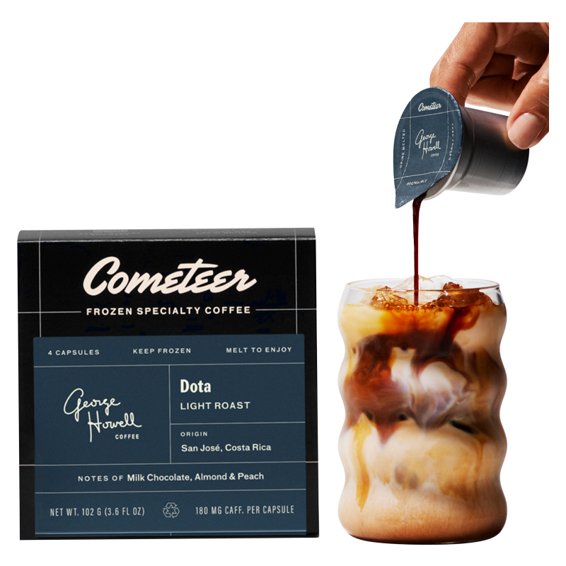 Cometeer Coffee & Light Roast George Howell Machine-Free Capsules Counter Culture 4ct