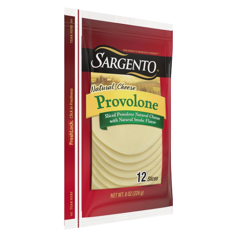 Sargento Natural Provolone Sliced Cheese - 12 slices