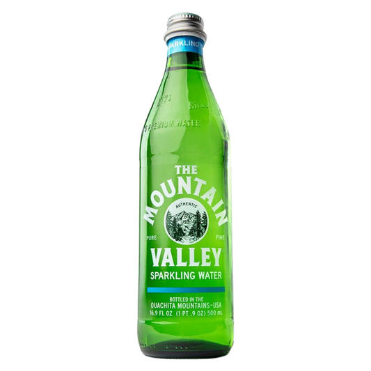 Mountain Valley Spring Water Sparkling Glass Bottle 16.9 fl oz