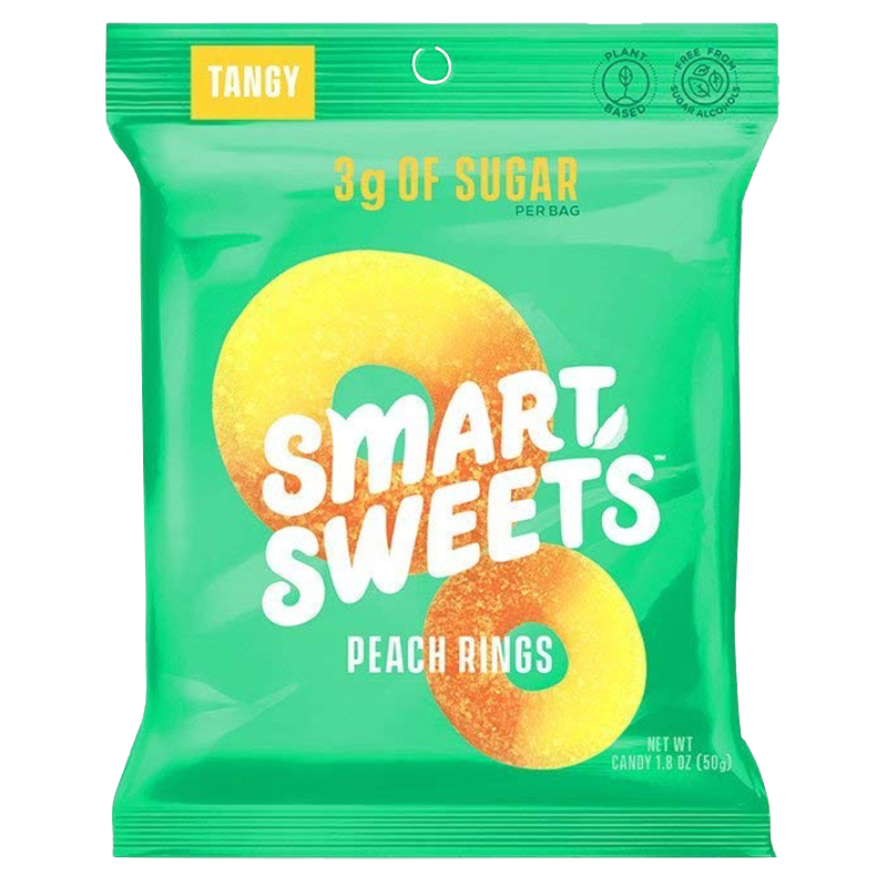 Smart Sweets Peach Rings 1.8oz