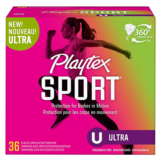 Playtex Sport Tampons Ultra Absorbency 36pk