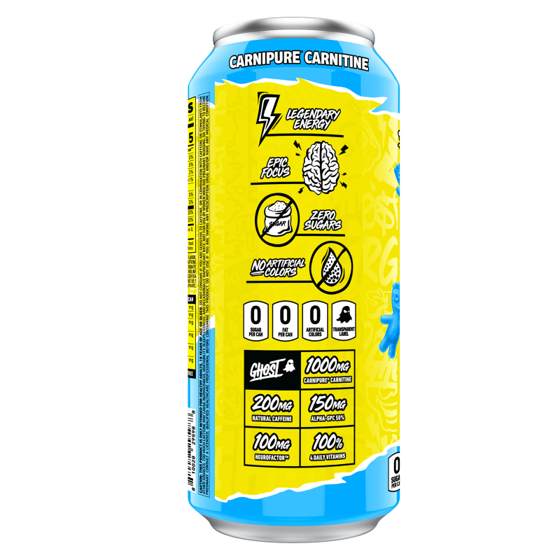 GHOST® Energy Sour Patch Kids Blue Raspberry 16oz Can