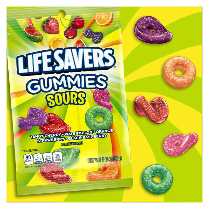 Life Savers Sours Gummies 7oz