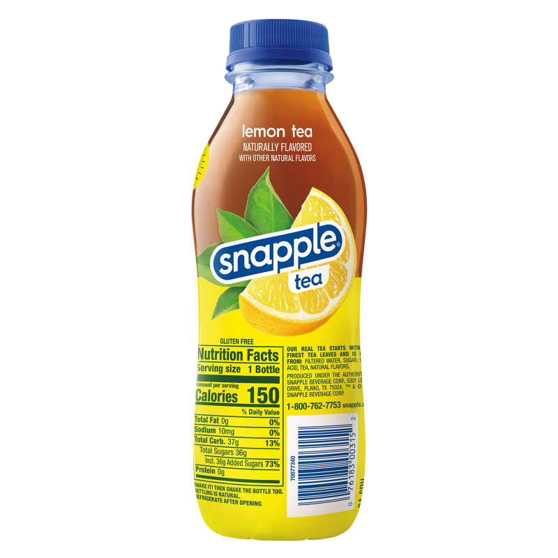 Snapple Lemon 16oz