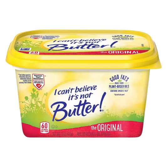 I Can't Believe It's Not Butter Original Spread Tub - 15oz