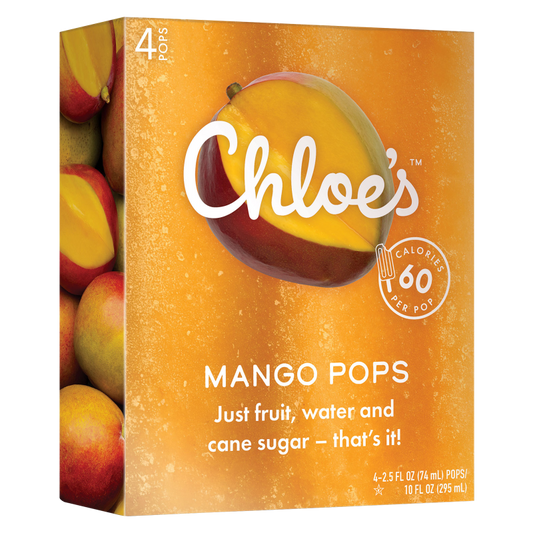 Chloe's Mango Fruit Pops 4ct