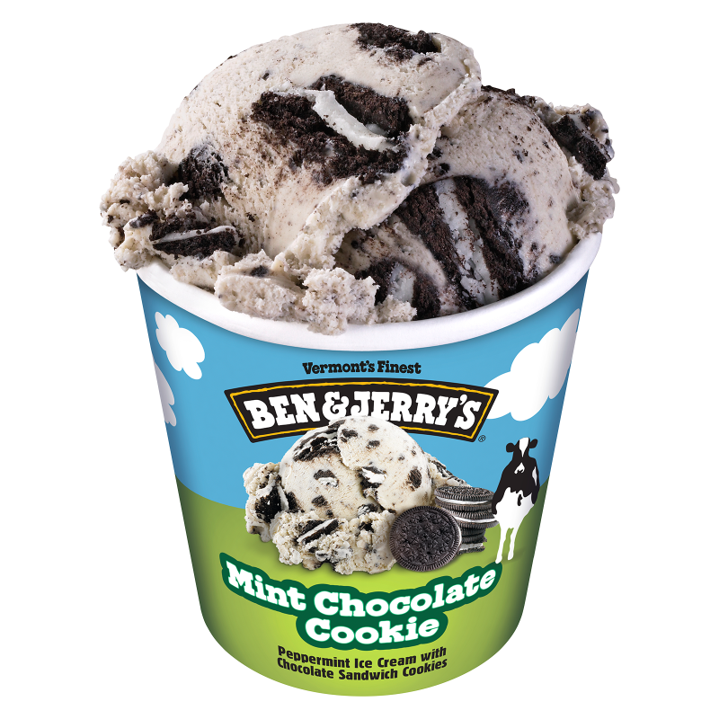 Mint Chocolate Cookie Ice Cream Pint