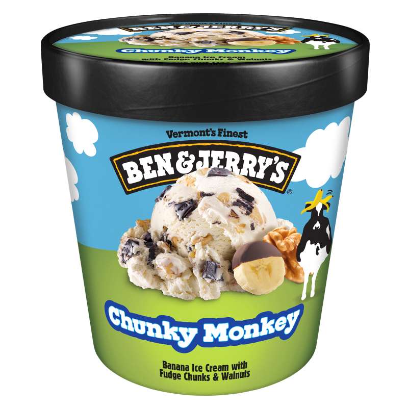 Chunky Monkey Ice Cream Pint