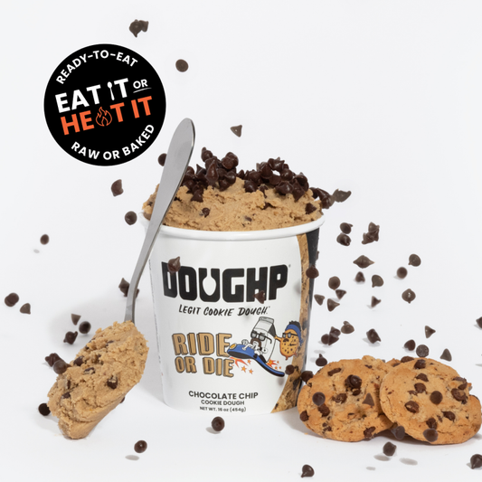 Doughp Ride or Die Chocolate Chip Edible Cookie Dough 16oz