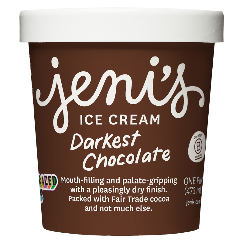 Jeni's Darkest Chocolate Ice Cream Pint