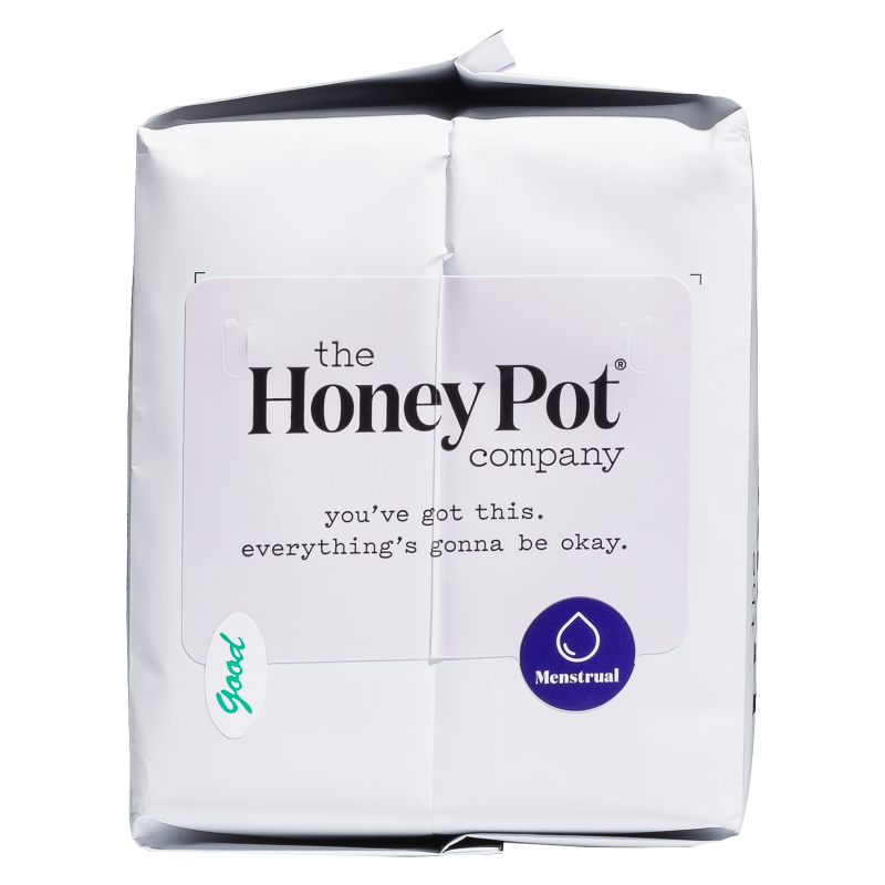 The Honey Pot Non-Herbal Overnight Menstrual Pads 12ct