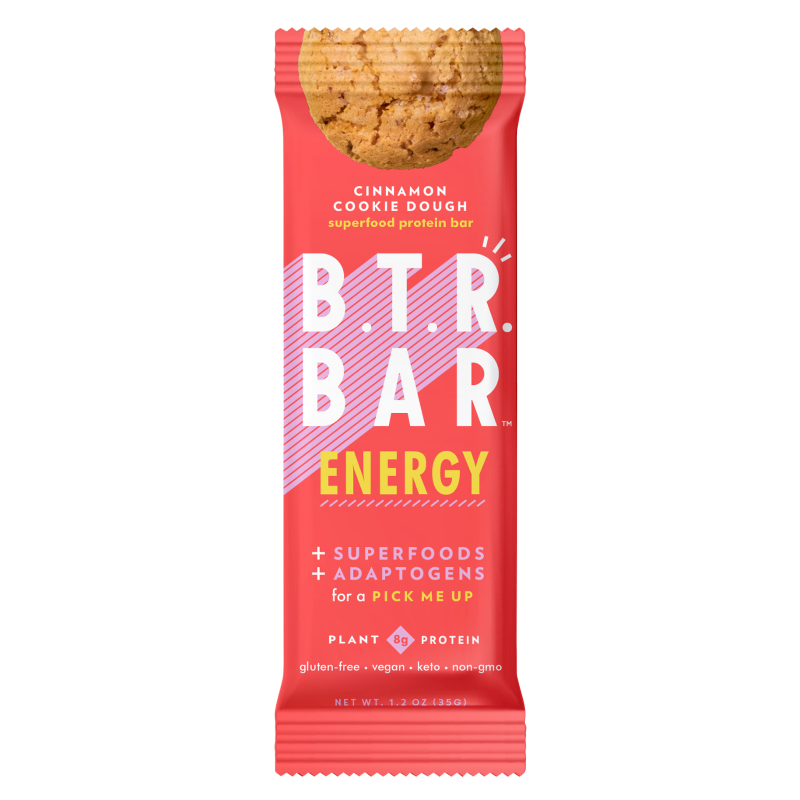 B.T.R. Bar Cinnamon Cookie Dough Energy 1.2oz