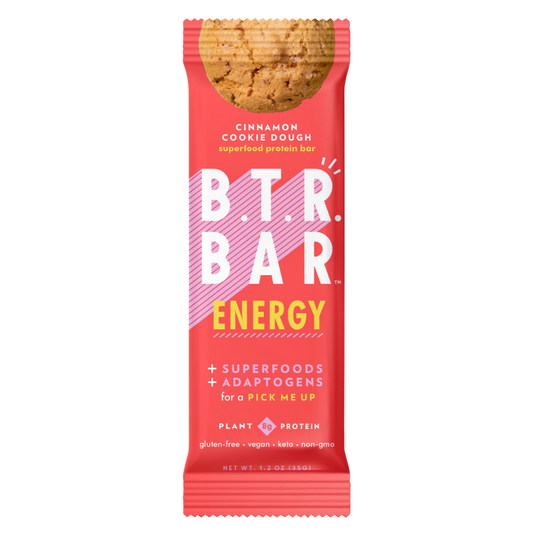 B.T.R. Bar Cinnamon Cookie Dough Energy 1.2oz