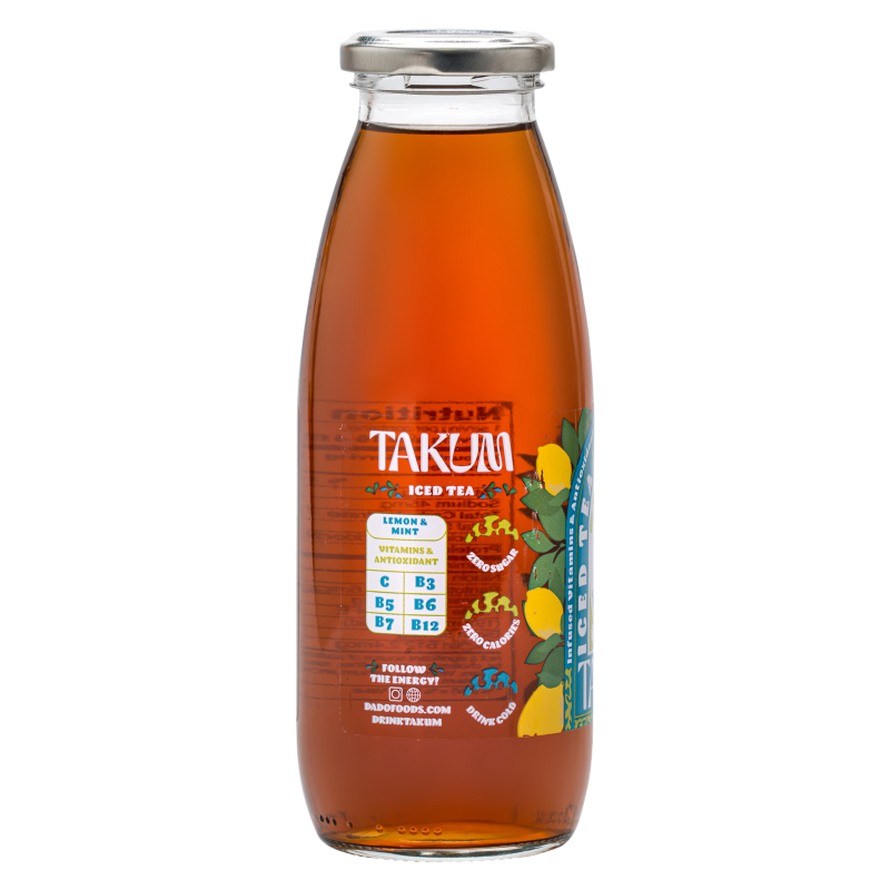 TAKUM Iced Tea Lemon Mint 16.8oz