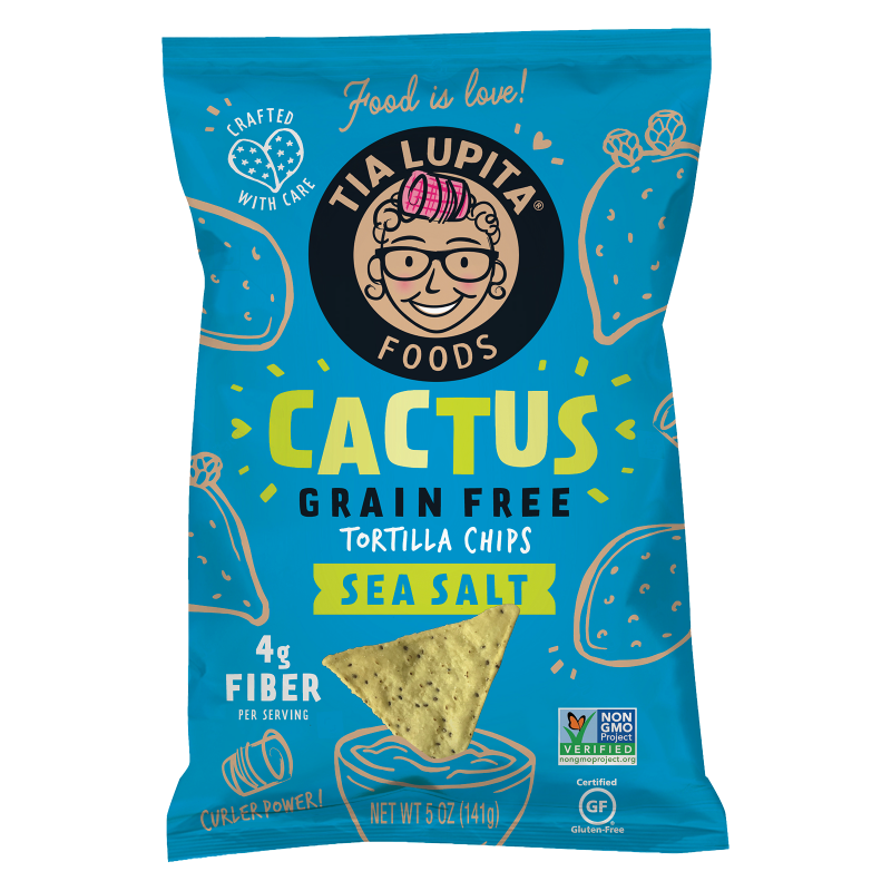 Tia Lupita Cactus Chips Sea Salt 5oz