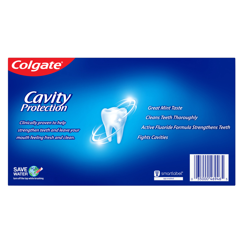 Colgate Cavity Protection Regular Flavor Toothpaste 6oz 3ct