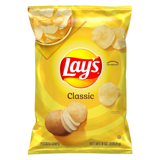 Lay's Classic Potato Chips 8oz