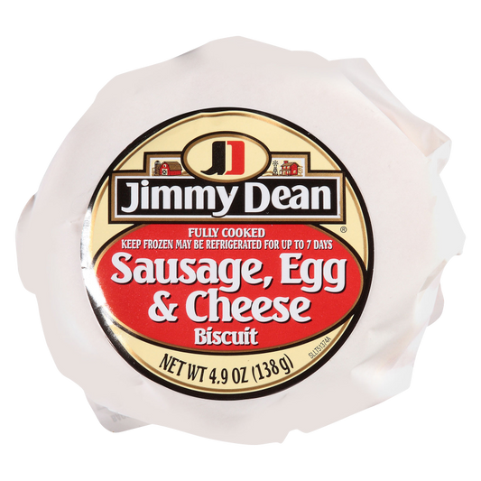 Jimmy Dean Sausage, Egg, & Cheese Biscuit Sandwich 4.9oz