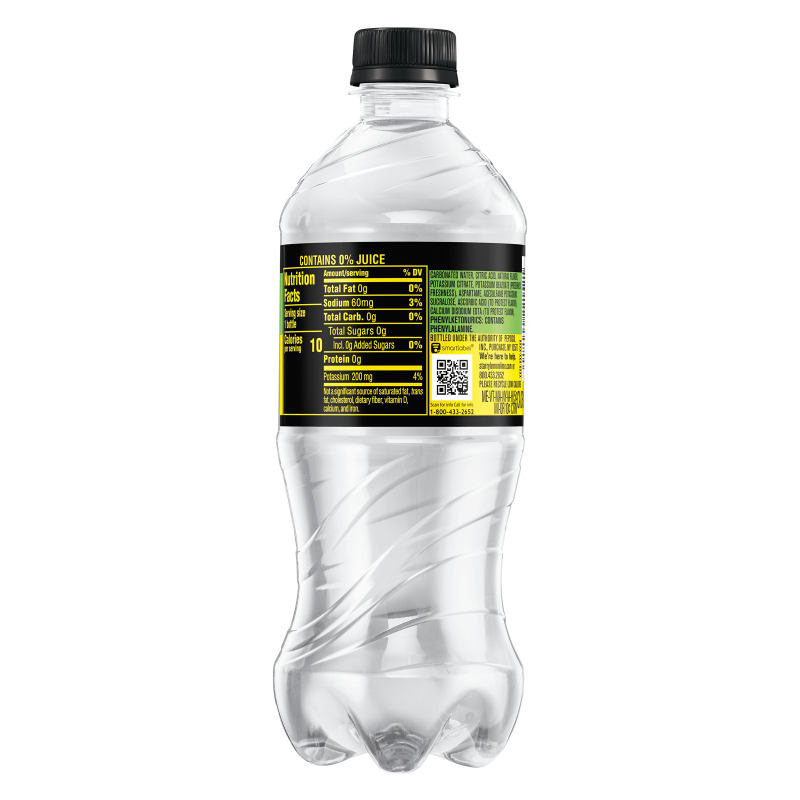 Starry Zero Sugar Lemon Lime 20oz Bottle