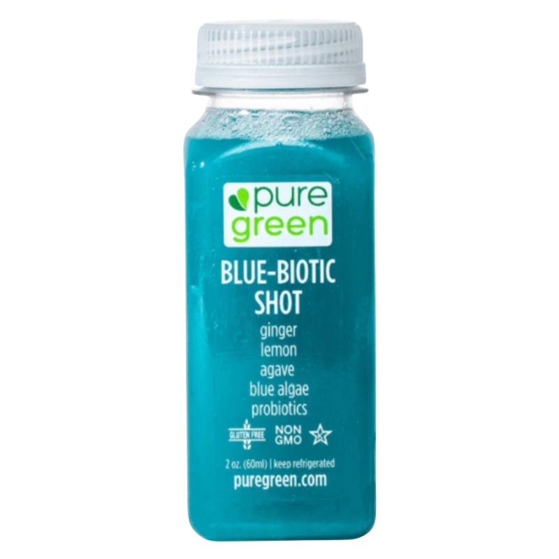 Pure Green Blue-Biotic Shot 2oz